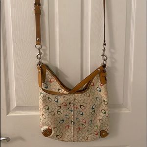Coach leather bag